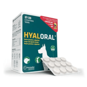 Hyaloral - Razas Grandes Y Gigantes - 120 Comprimidos -