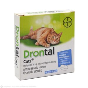 Antiparasitario Interno Gatos Drontal Plus