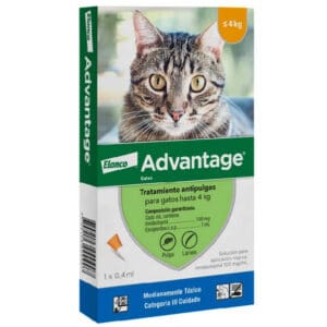 Advantage Pipeta Gato hasta 4 Kg