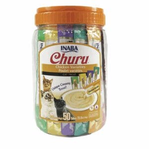 CHURU VARIEDADES POLLO POTE 50 TUBOS
