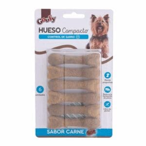 Snack Goofy hueso compacto Control Sarro Perro 6 Und 108 Gr