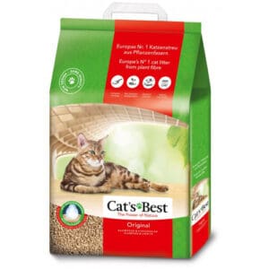 Arena Vegetal Aglomerante Original para Gatos Cat's Best 7L - 3KG
