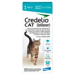 Credelio Antiparasitario Externo Gatos 2-8 Kg X 1 Comp