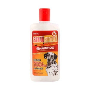 SINPUL SHAMPOO PARA PERRO ANTIPULGAS&GARRAPATAS 300ML