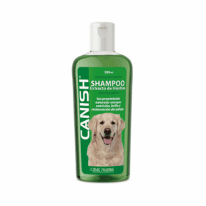 Shampoo Canish Extracto Hierbas Para Perros 390 Ml
