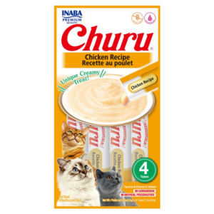 Churu Gato 4 UND | Snack Cremoso Pollo