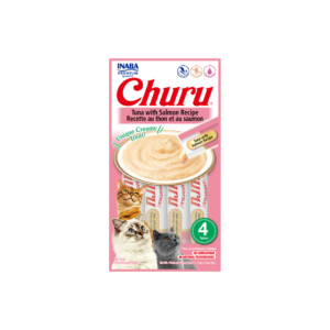 Churu Gato 4 UND | Snack Cremoso Atún/Salmón