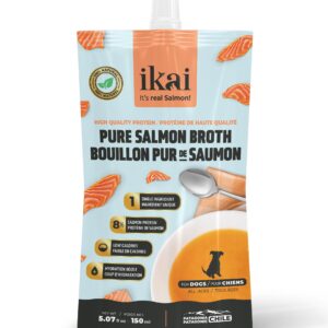 Ikai Caldo Puro De Salmón Perros 150ML