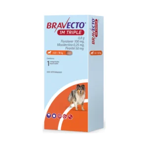 BRAVECTO TRIPLE PERRO 5 A 10KG 1 MES