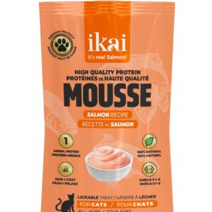 Mousse IKAI Salmon para gatos 60 g