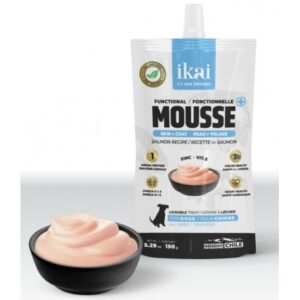 Mousse IKAI Salmon Piel y Pelaje PERRO 150 g