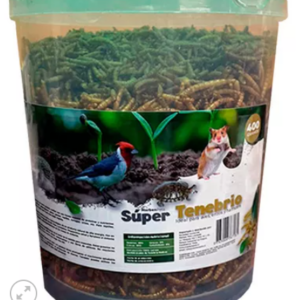 TENEBRIO FRASCO ALIMENTO MASCOTA 400GR